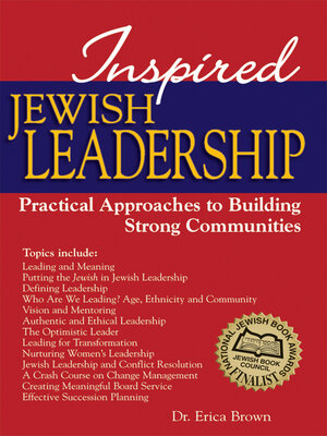 cover image of Inspired Jewish Leadership